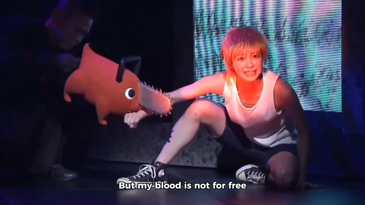 Iwata Haruki [Chainsaw Man] stage play moments because it's my birthday (subbed)