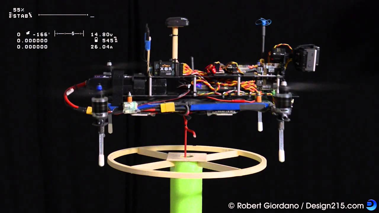 QAV400 V3 - Multirotor Test Stand - PID Tuning 01