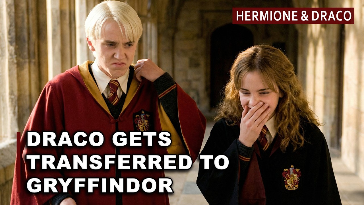 Draco Transferred to Gryffindor | Harry Potter Love Stories | Hermione and Draco