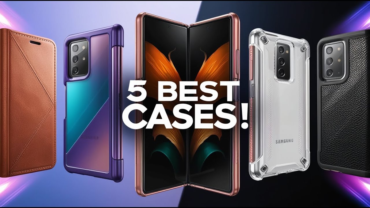 5 Best Galaxy Z Fold 5 Cases!