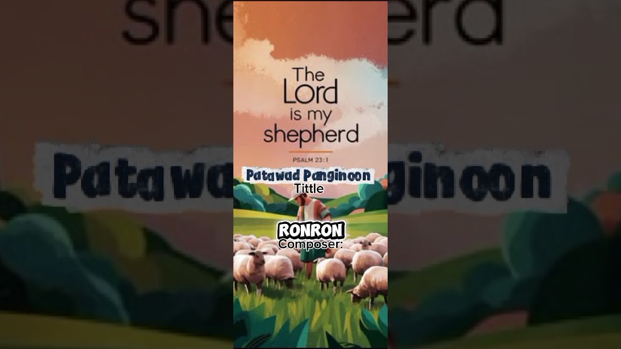 Patawad Panginoon (Panginoong Yahweh) by: Ronron 