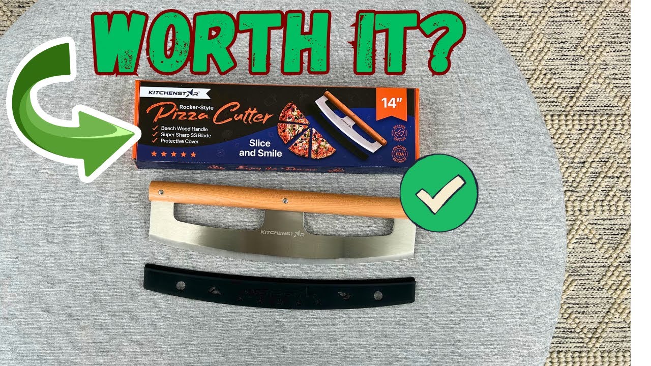Let's Cut Two Pizzas - Honest Review Cutter Rocker Blade