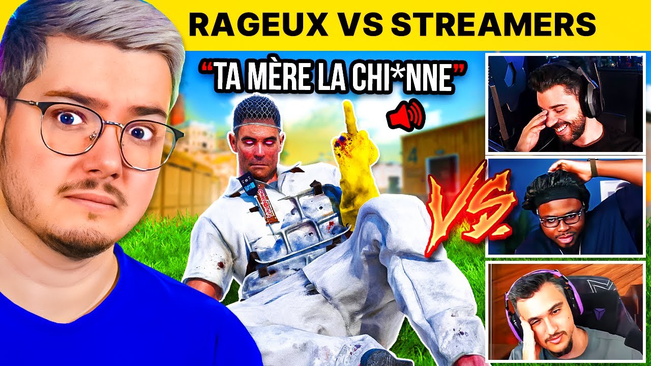 Je RÉAGIS aux FRANÇAIS qui RAGE contre les STREAMEURS Warzone ! (beaucoup trop drôle)