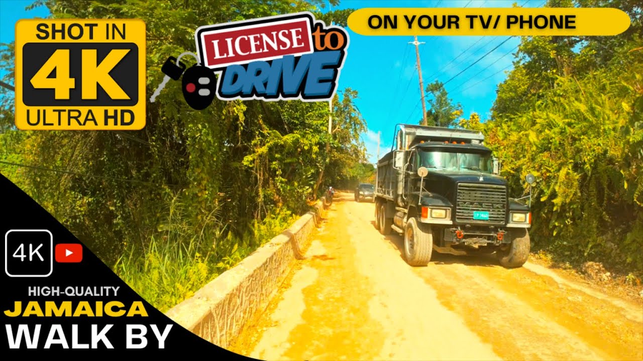 ✔️(CRAZIEST JOURNEY) Driving from Port Antonio Town to Boston Jerk Centre Portland Jamaica 