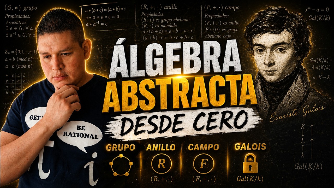 LAMENTABLE que NO te ENSE&Ntilde;EN esto del &Aacute;LGEBRA Moderna (Clase Completa)