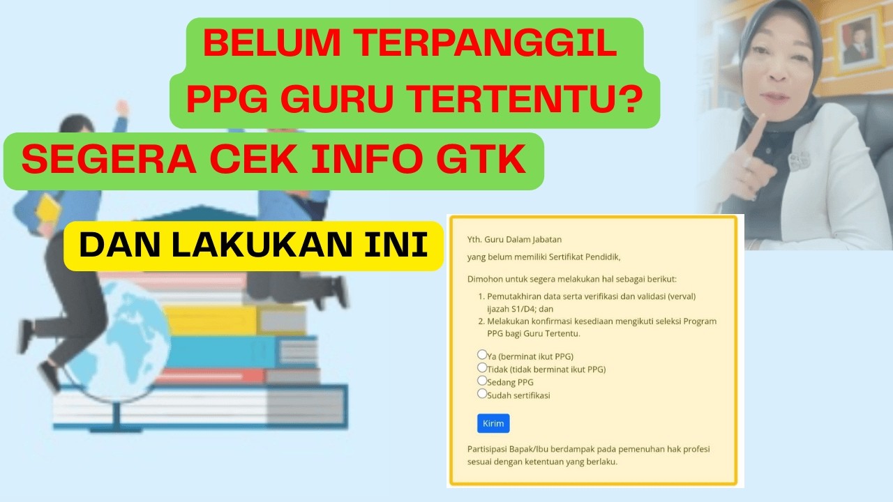 Guru Non Sertifikasi Yang Belum PPG Wajib Lakukan Ini Agar Terpanggil Ikut PPG 2026