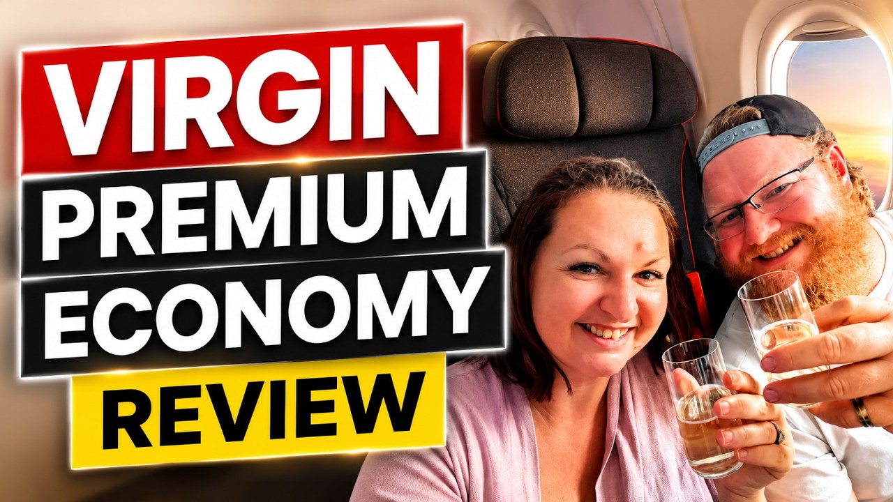 Стоит ли пересаживаться на премиум-эконом-класс Virgin? Полный обзор + доступ в зал ожидания.