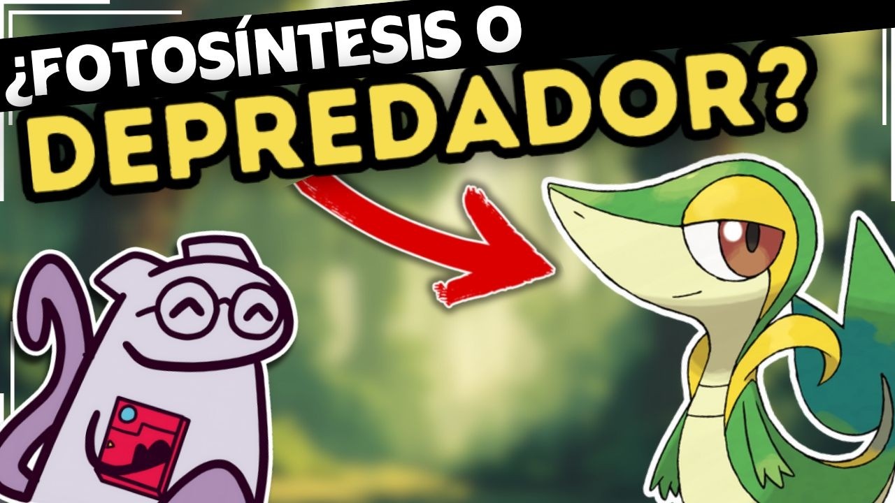 ¿QUÉ ES SNIVY? ¿SERPIENTE CON PATAS? | Ecología Pokémon