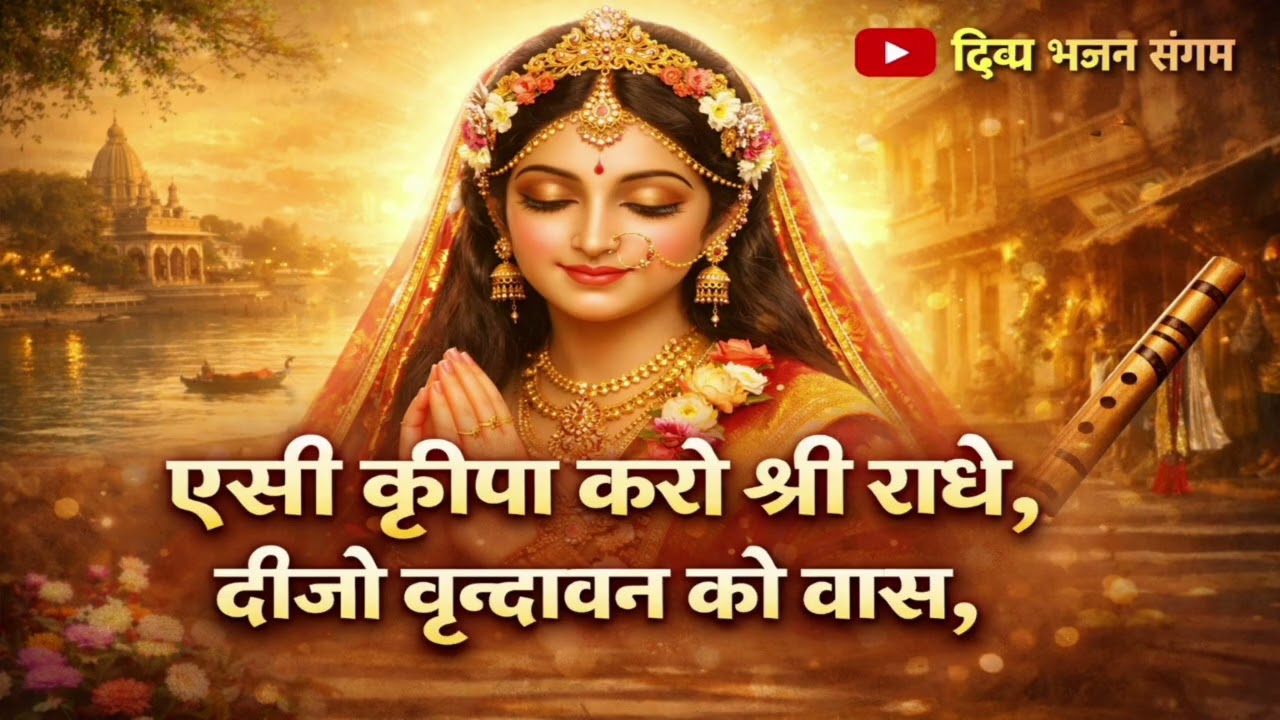 Lofi Radha Rani Bhajan | Vrindavan Vaas Bhajan | Aisi Kripa Karo Shri Radhe |Radha Krishna Lofi Song
