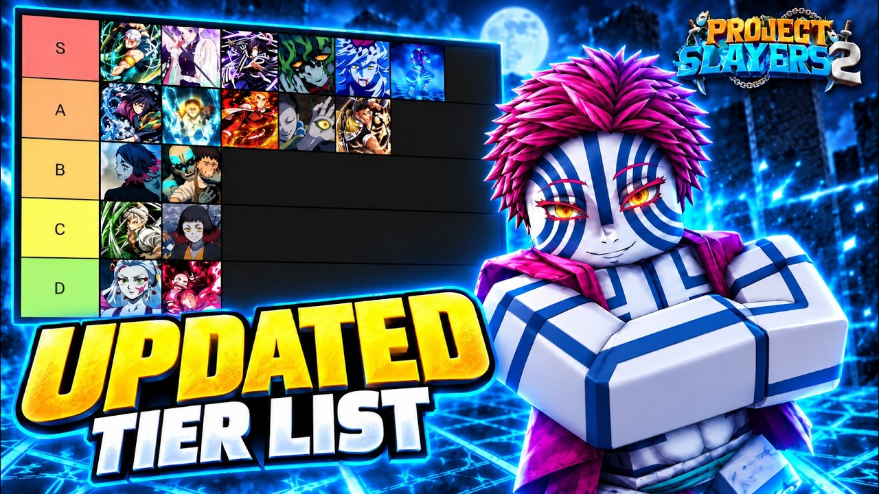 The BEST *UPDATED* BDA & Breathing Tier List! | Project Slayers 2