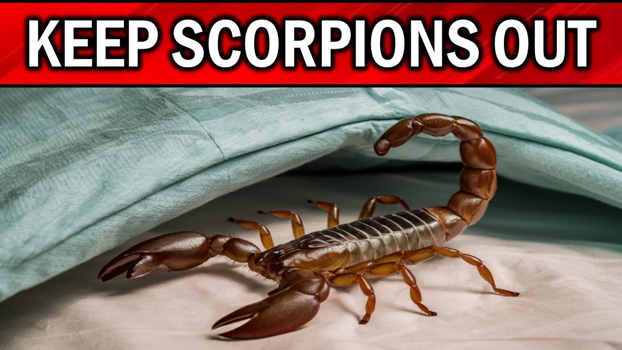 How to Get Rid of SCORPIONS in Your Yard & House Naturally (FAST EASY METHODS)