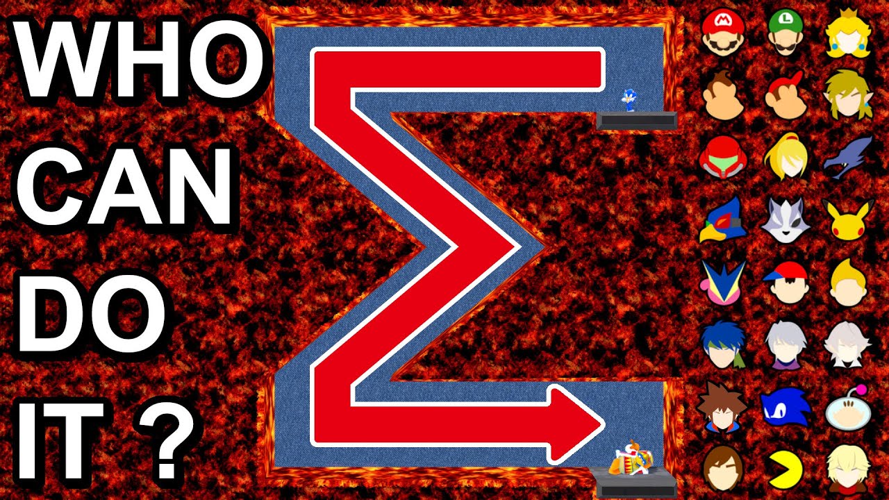 Who Can Make It? Lava Sigma Tunnel  - Super Smash Bros. Ultimate
