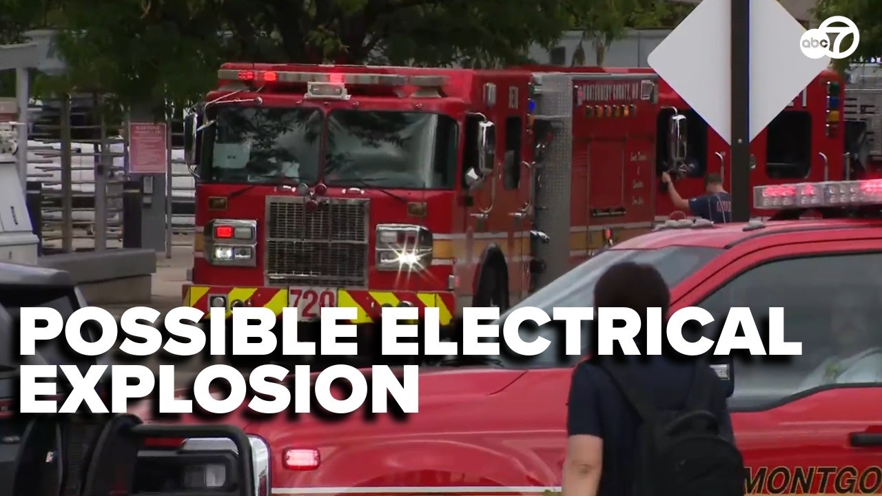 Workers injured in 'possible electrical explosion' near Maryland Metro station | LIVE