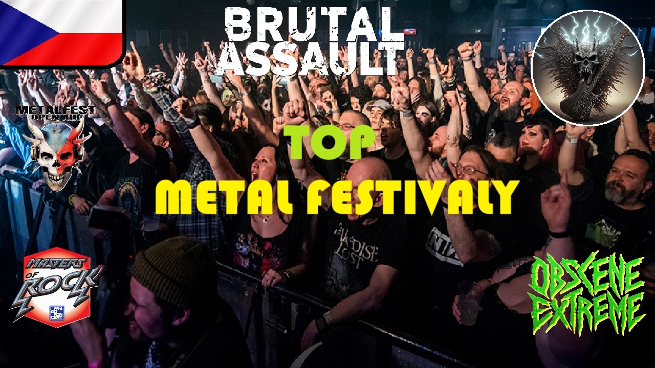 TOP 6 Českých Metalových Festivalů, Které Musíš Zažít! 🤘🎪