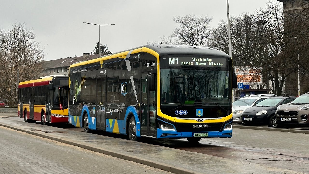 MAN Lion’s City 12E #101 ZDiTM Mińsk Mazowiecki [🚍M1]