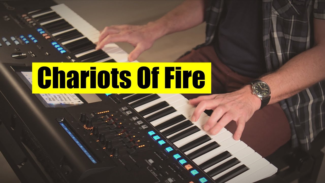 CHARIOTS OF FIRE Arranger Keyboard Cover // GENOS 2
