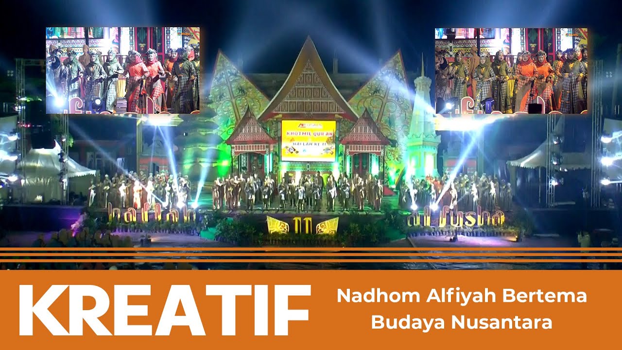 NADHOM ALFIYAH KREATIF KONSEP BUDAYA ‼️ Haflah Akhirusanah Pondok Pesantren Terpadu Al Fusha 11