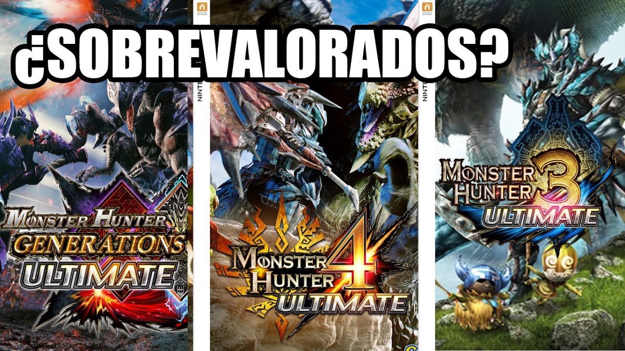 &iquest;Vale la pena los Monster Hunter de 3ds?