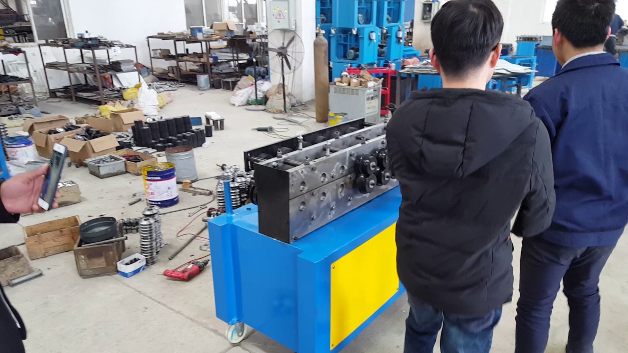 TDF Flange forming machine T12 , tdf/tdc flange making machine for square duct KRRASS