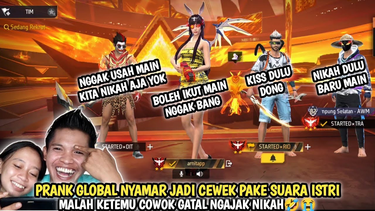 GLOBAL PRANK: PRETENDING TO BE A GIRL USING YOUR WIFE'S VOICE, AND INSTEAD OF GETTING MARRIED 🤣