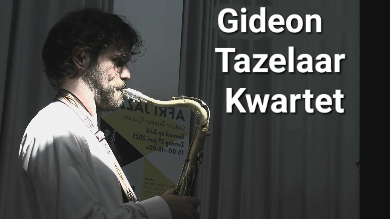 Gideon Tazelaar live at Het Gemaal op Zuid. Rotterdam 2025