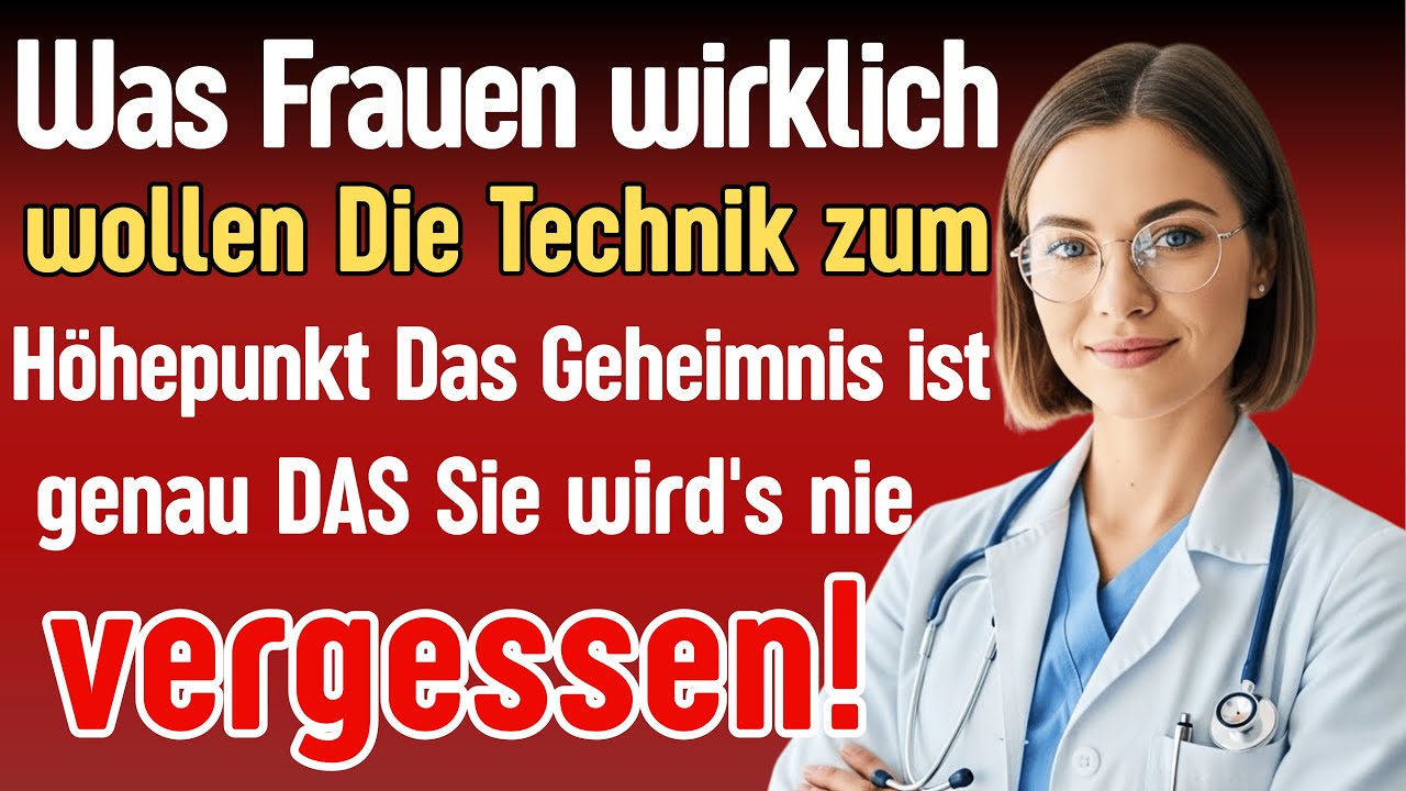 Der Schlüssel zum Glück: So bringen Sie Ihre Partnerin in nur 1 Minute zum Strahlen | Dr...