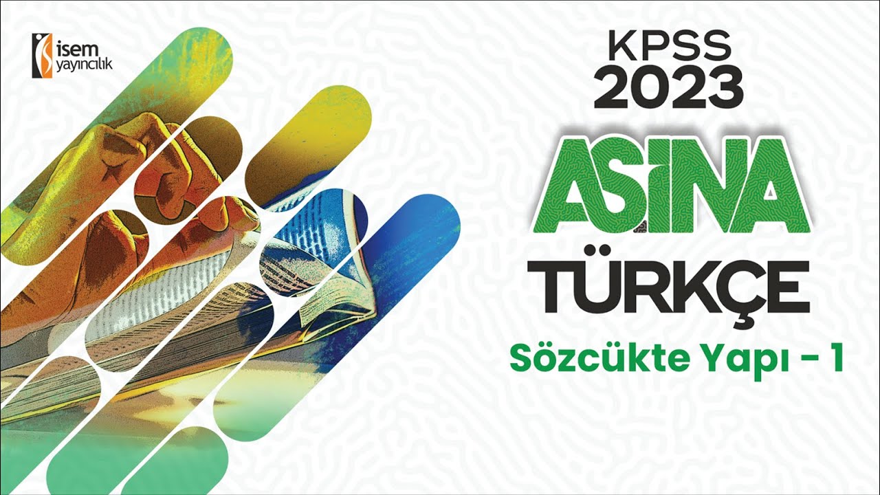 1) Giriş - Sözcükte Yapı - 1 / Gizem URAL (KPSS - DGS - ALES - TYT - AYT - LGS) İsemTV - 2023
