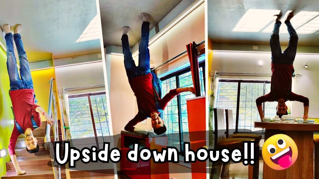 Upside down house in Kolkata | Rishav hacx | Fun activities 2025
