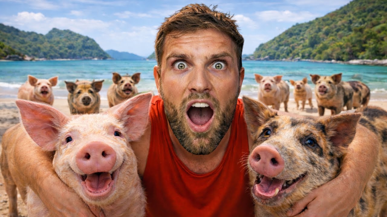 I Got ABANDONED On Pig Island In Thailand! 🇹🇭