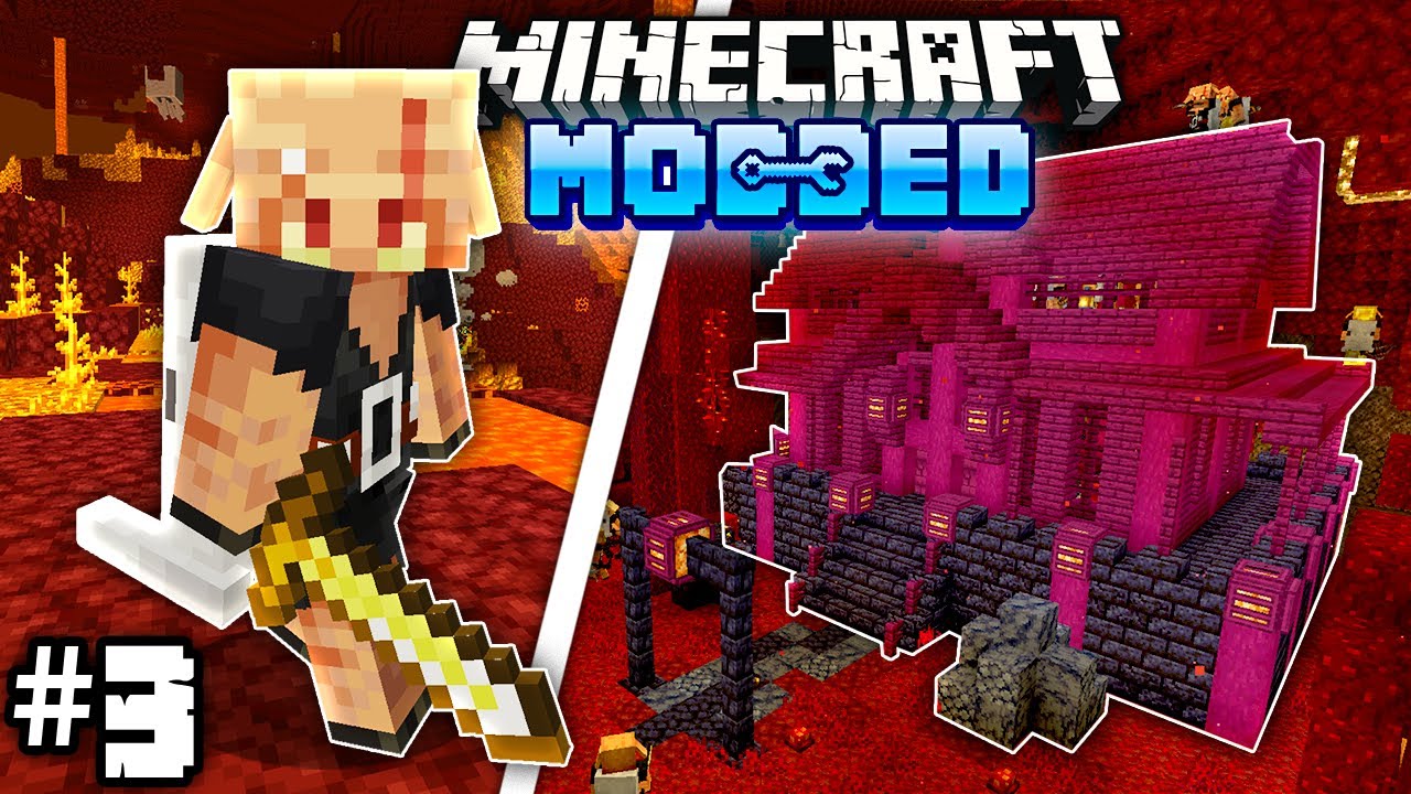 Modded Minecraft Isn't Hard (#3) THE NETHER IS INSANE
