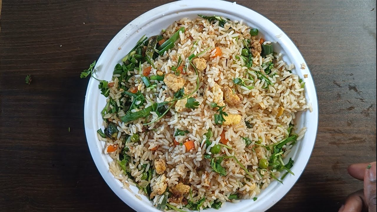 Egg Fried Rice Restaurant Style. | Satisfying ASMR Cooking 🍚 |  No TalkingRelaxing ASMR Fried Rice 