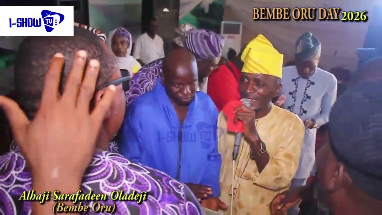 Alhaji Sarafadeen Oladeji (Bembe Oru) ON STAGE  2
