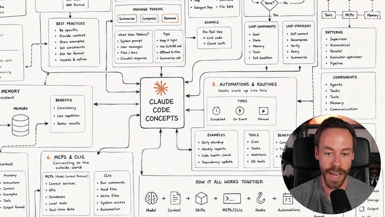 Все концепции Claude Code за 21 минуту