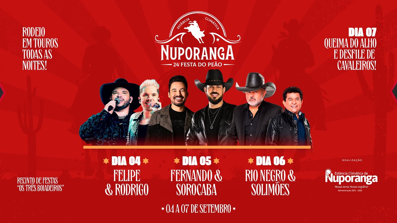 24ª Festa do Peão de Nuporanga - #NuporangaRodeio 2025
