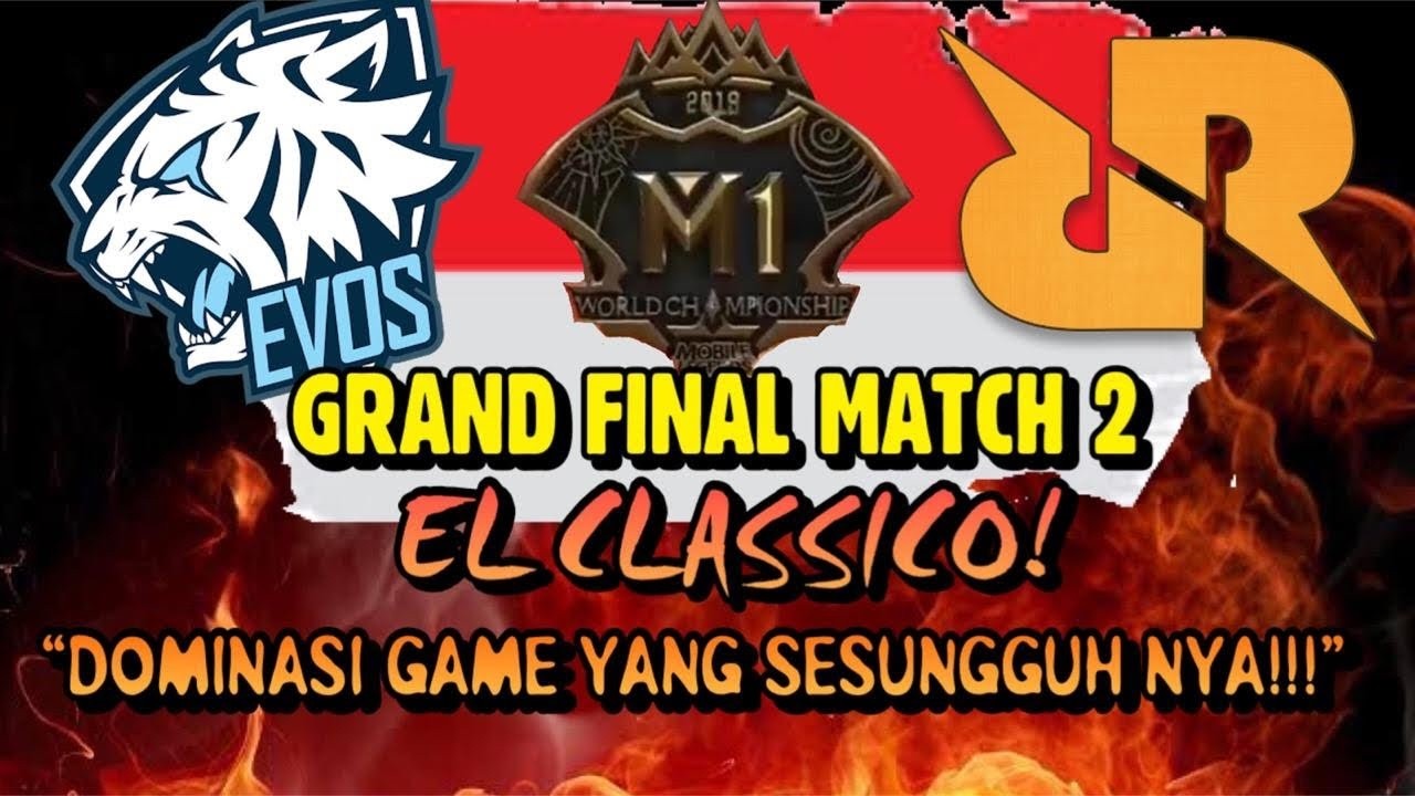 EVOS VS RRQ GAME 2 GRAND FINAL M1 MOBILE LEGENDS TOURNAMENT WORLD CHAMPIONSHIP 2019