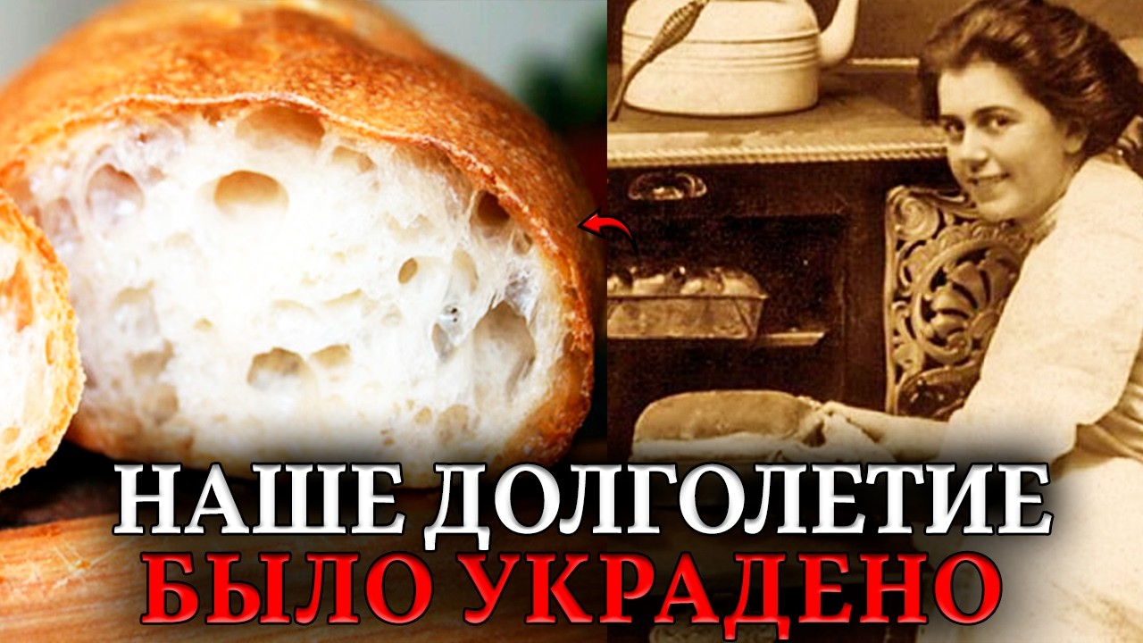 ХЛЕБ — ОРУЖИЕ ГЕНОЦИДА. Как дрожжи и глютен убили наше долголетие. Диета 