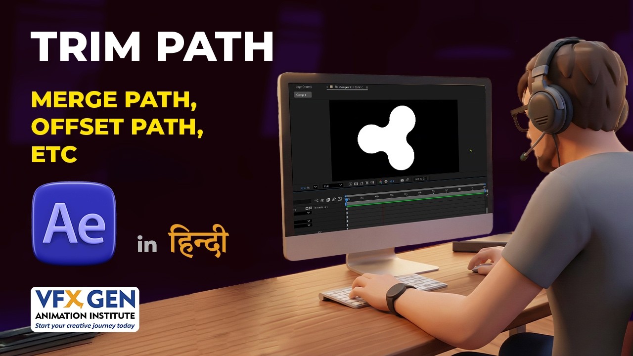 Trim Paths, Merge Paths & Offset Paths in After Effects | Complete Shape Layer Guide