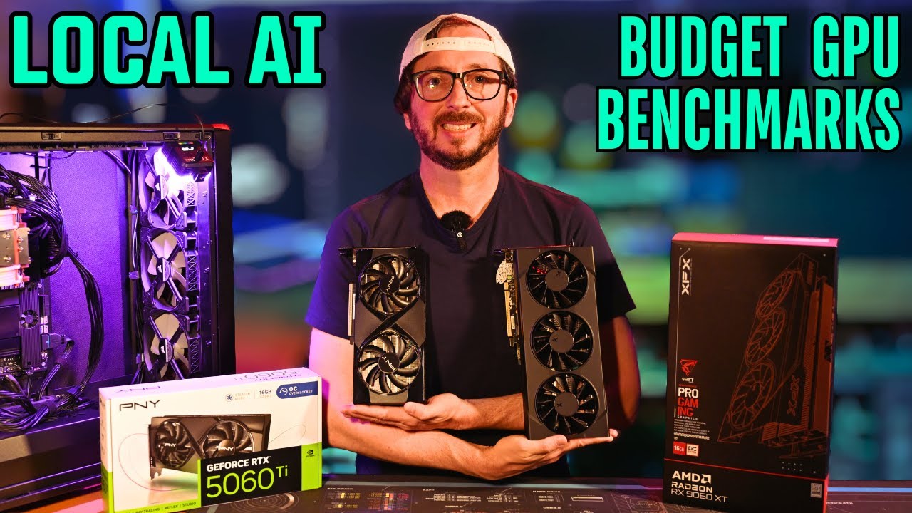 Local Ai Budget GPU 9060 XT 16GB vs 5060 Ti 16GB