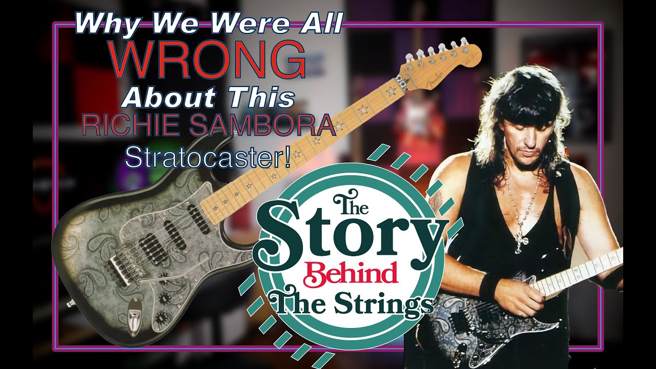 Мы все ошибались насчёт этой именной гитары Ричи Самборы Stratocaster! — История создания The Str...