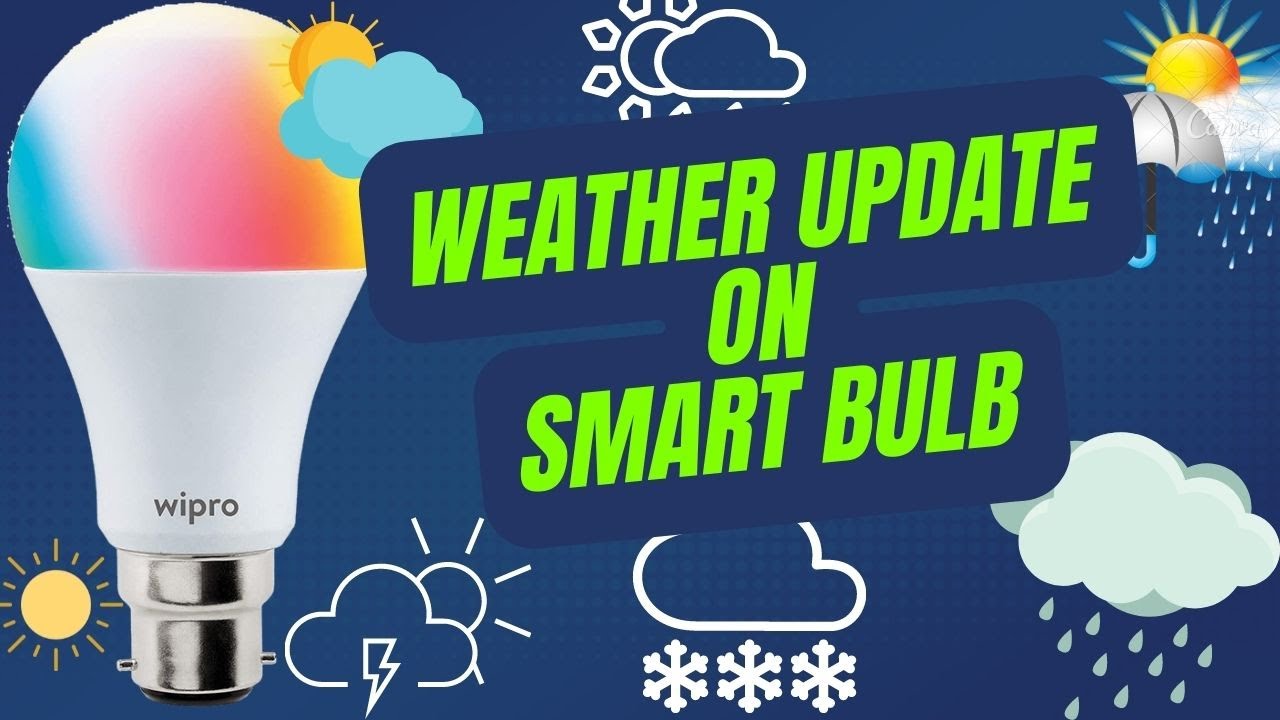 Change Smart Light Colour According To Weather Conditions