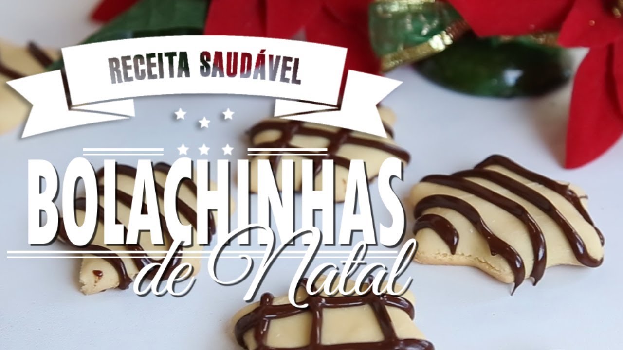 BOLACHINHAS DE  NATAL  {massa sem glúten/sem lactose }  | Mamãe Vida Saudável #172