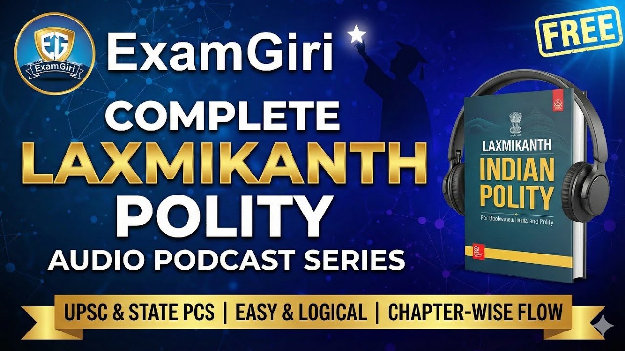‎M Laxmikanth Polity Audio Podcast - 01 | Indian Polity for UPSC & State PCS #LaxmikanthPolity #UPSC
