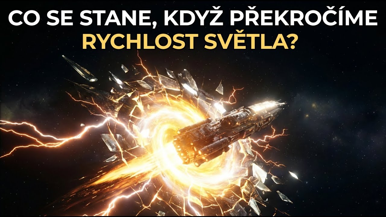 CO SE STANE, KDYŽ PŘEKROČÍME RYCHLOST SVĚTLA? 💤PŘEDNÁŠKA NA SPANÍ💤