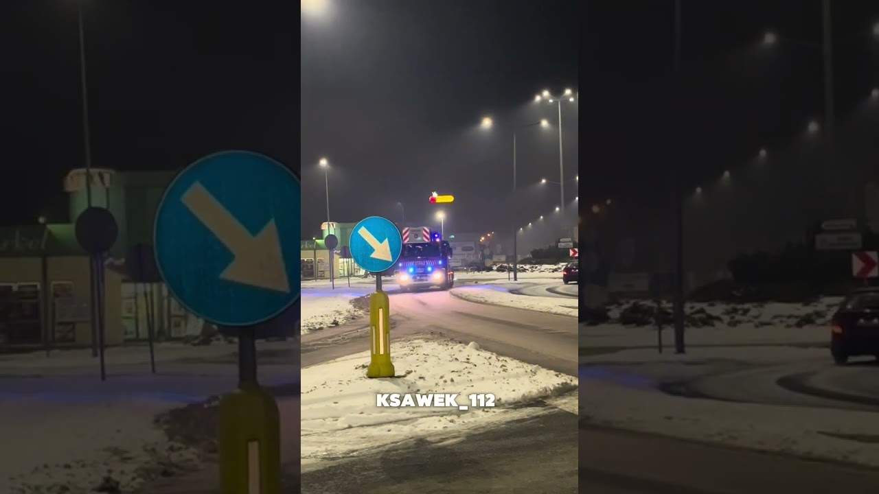 🚨[Alarmowo] przejazd do pożaru sadzy w kominie G.Rudniki