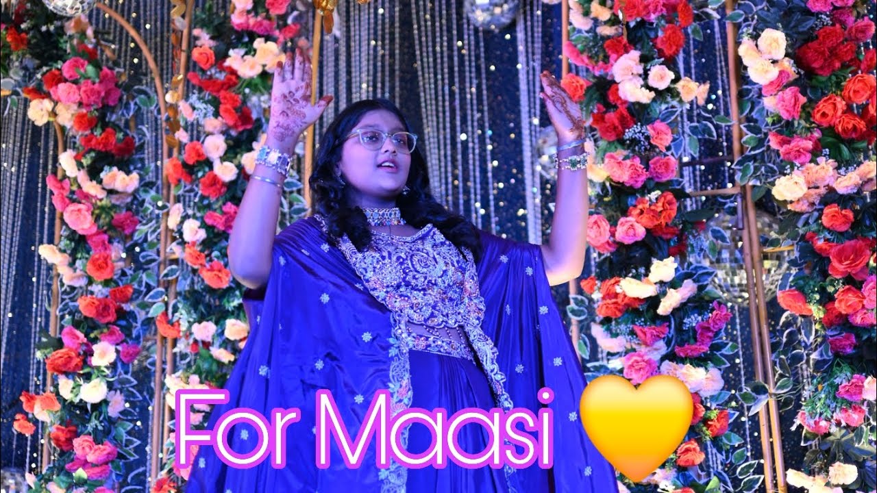 Shaky Shaky | Sauda khara khara | Niece’s Dance for Maasi 💛 | Baby dance for Sangeet| Wedding Dance