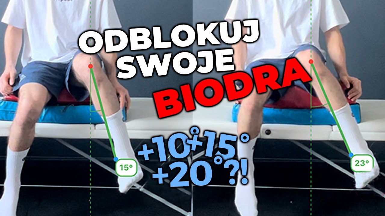 Jak zwiększyć rotację wewnętrzną w biodrach?