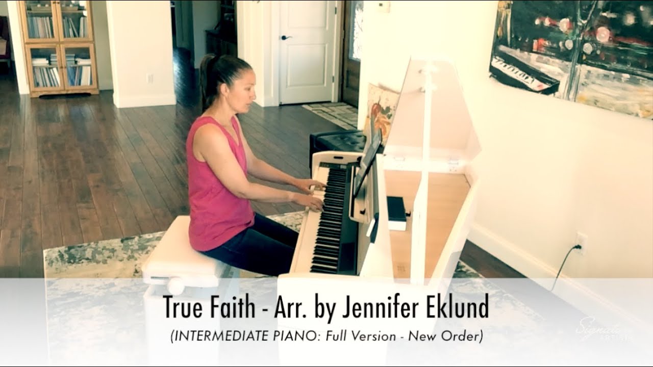 True Faith (New Order) - Piano Sheet Music (Full Version)