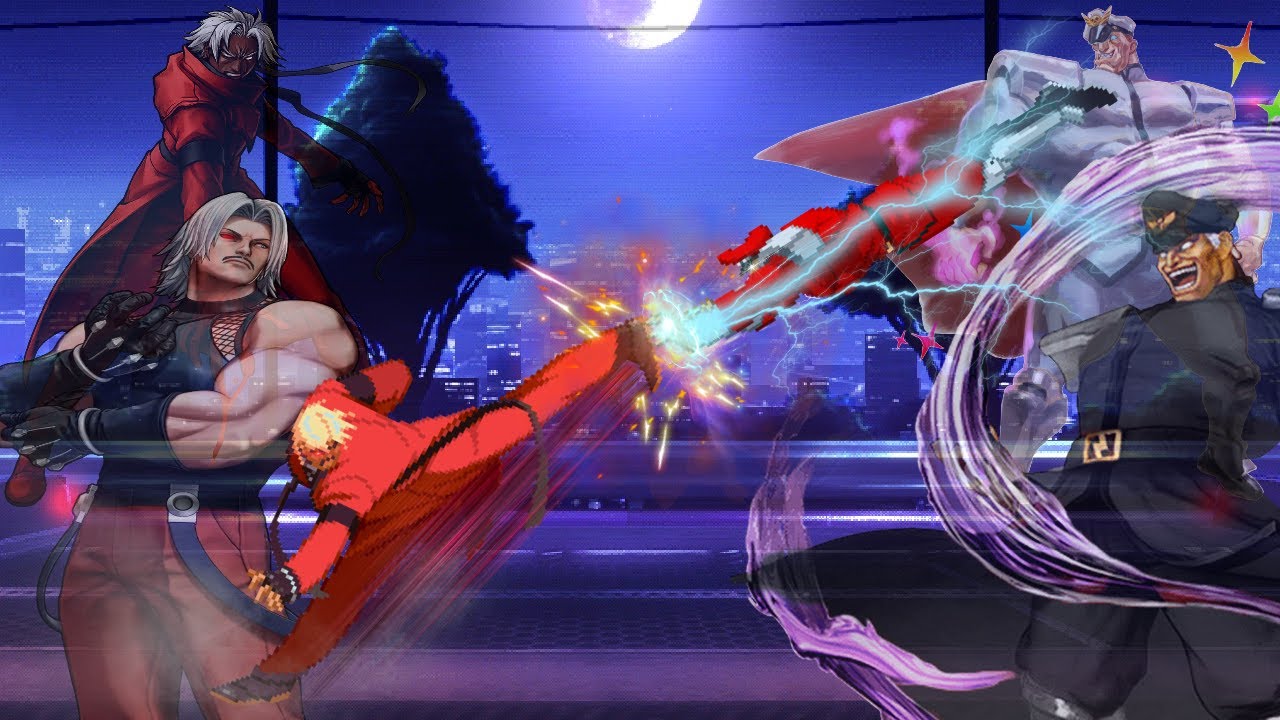 M.Bison vs Rugal Bernstein l All Form (Capcom Pathway) l Street Fighter X The King of Fighters