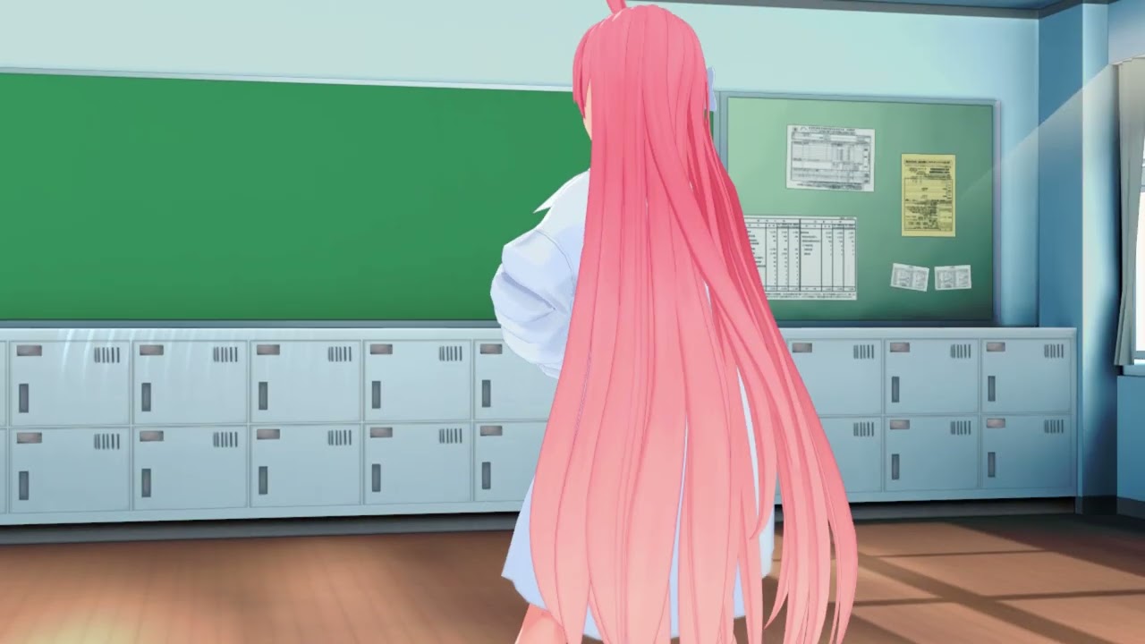 [mmd/blue archive] hanako cinderella girls