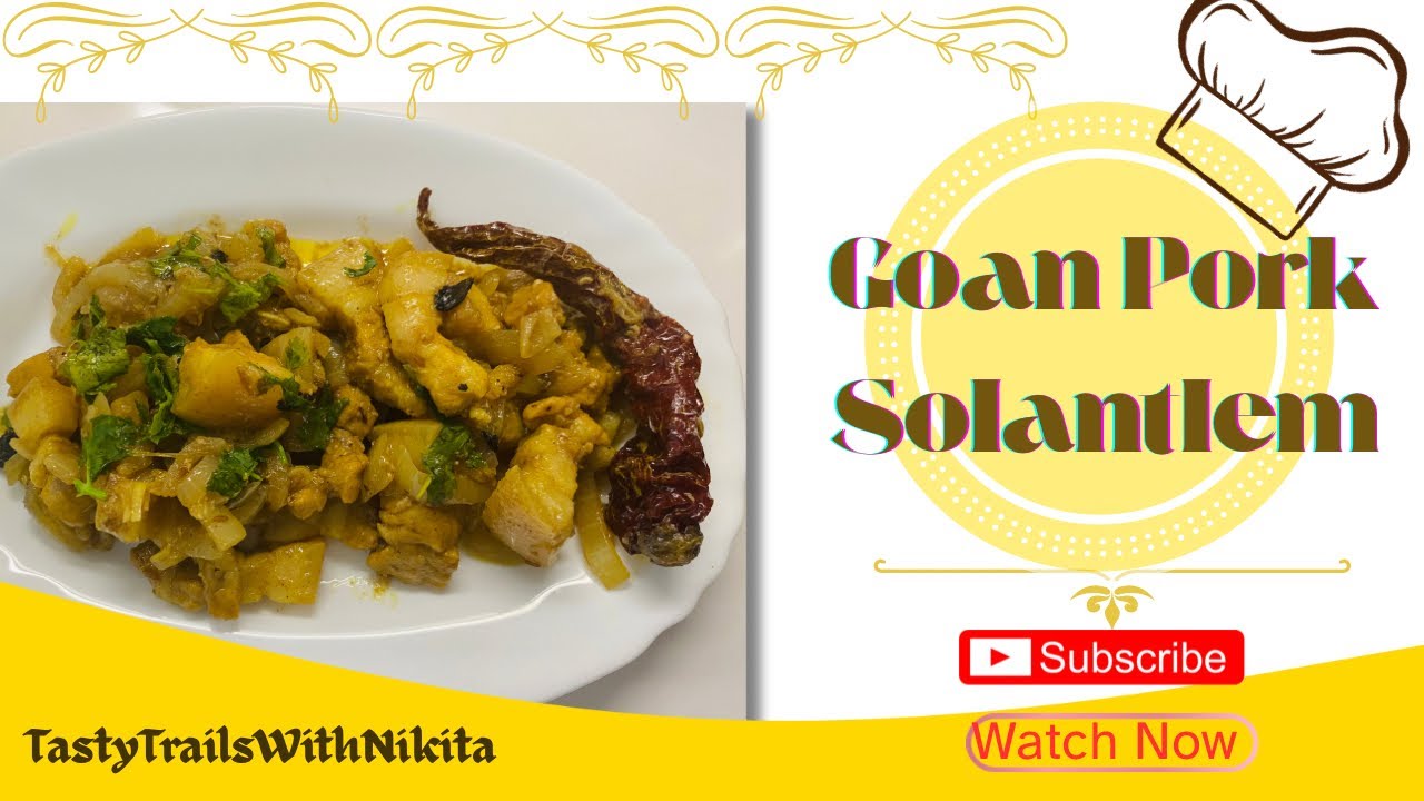 Goan Pork Solantlem |Goan style Pork Amsol Recipe |Trending video | TastyTrailsWithNikita |Goan food